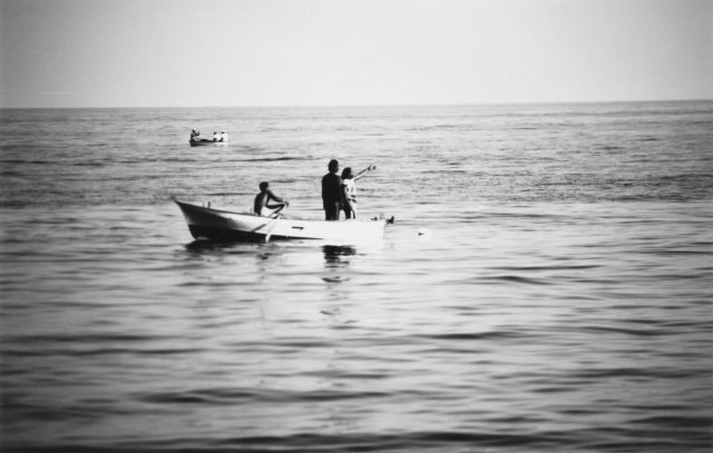 Pescatori sull&#039;acqua