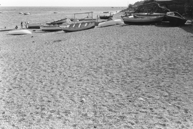 Spiaggia in un pomeriggio d&#039;estate