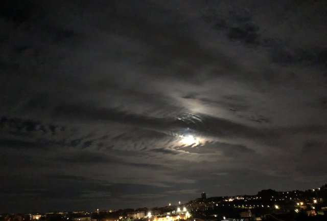 Cielo sopra Ancona 2020